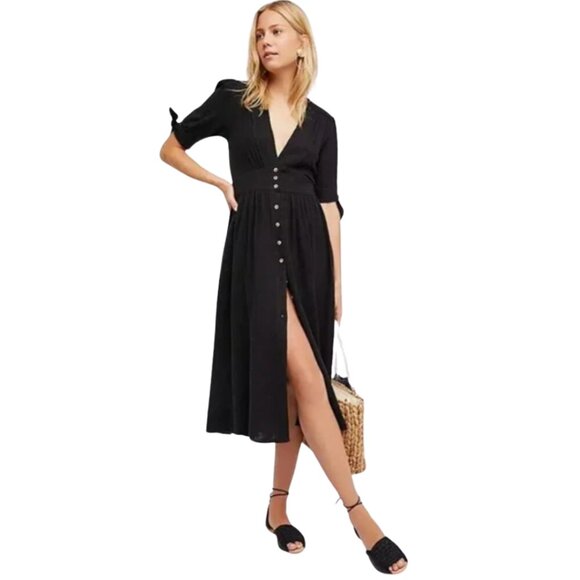 Free People Dresses & Skirts - Free People Love Of My Life Midi Dress